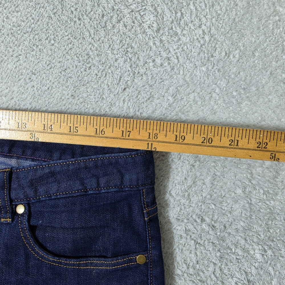 Patagonia Straight Regular Jeans Womens 32/31 Blue Dark Wash Denim STY55100 - Picture 8 of 11